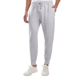 NEW Kirkland Signature Men's L Active Jogger Sweatpants Gray